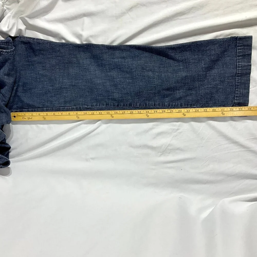 Coldwater Creek Size 6 Trouser Style Denim Jeans Womens